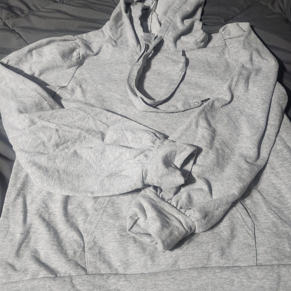 Gray women's Hoodie Sweater